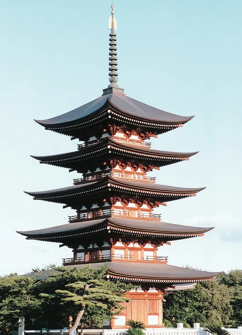 Nittaiji's five-story pagoda